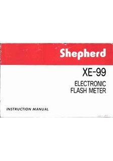 Shepherd XE 99 manual. Camera Instructions.